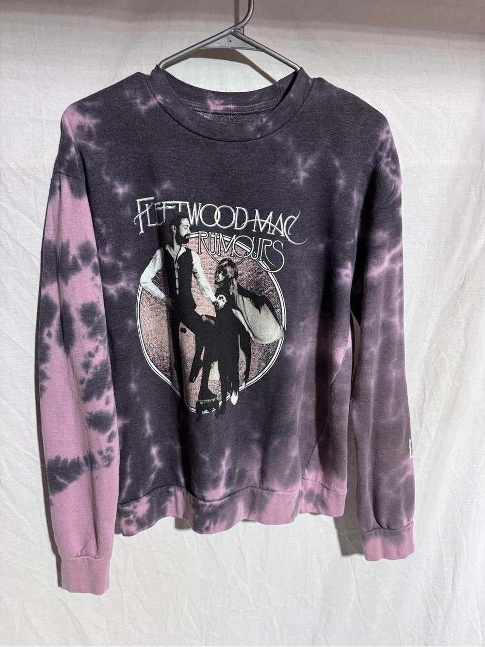 Fleetwood Mac Tie Dye graphic sweatshirt Size Medium